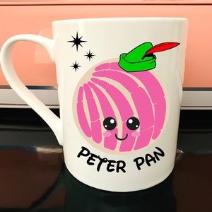Disney Peter Pan Mug -Pan Dulce Sweet Bread coffee